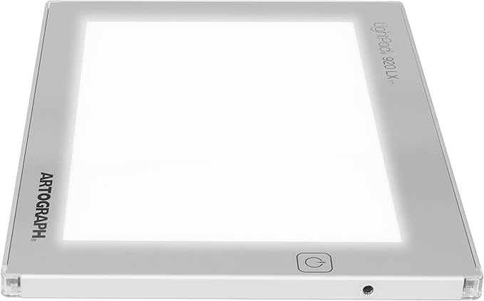 Artograph Thin LED Light Box, 9" x 6" Dimmable Drawing & Tracing Pad, LightPad 920 LX