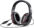 Picozon USB Gaming Headset Headphone with Microphone for PS4, PS5, Multi-Device Gaming
