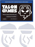 2Sets of TALONGAMES Rounded Curved Edges Mouse Skates Feet Compatible with Logitech G502 Wired Gaming Mouse Feet Replacement,0.8mm,Pure PTFE Material with Super Smooth Glide Pads