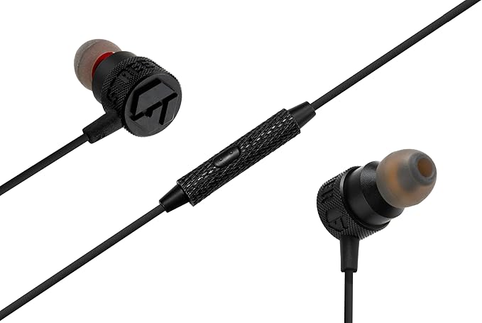GRAPHT STREET FIGHTER 6 Official Licensed Grafting Sound Effect Gaming Earphones, 3.7 ft (1.2 m), Wired 6 Drive Impact, Gaming Earphones, Headset, Street Fighter Fighting Game, Black