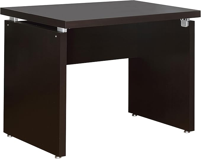 Coaster Home Furnishings - Skylar - Wood - L-Shaped Desk Set with Keyboard Tray, Mobile Filing Cabinet with Casters, Three Drawers - Transitional Style - Home Office - Cappuccino - 800891-S4