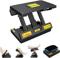 Foot Rest for Under Desk at Work,Height Adjustable Footrest,with Massage Roller and Thick Cushion,Ergonomic Foot Rest,for Car,Office,Computer,Gaming,Adjustable Metal Frame,All-Season Use