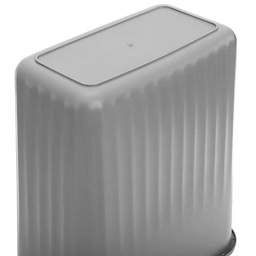 Elsjoy 4 Pack 2 Gallon Plastic Trash Can, Slim Waste Basket Bathroom Small Garbage Can, Rectangular Trash Bin for Office, Kitchen, Bedroom