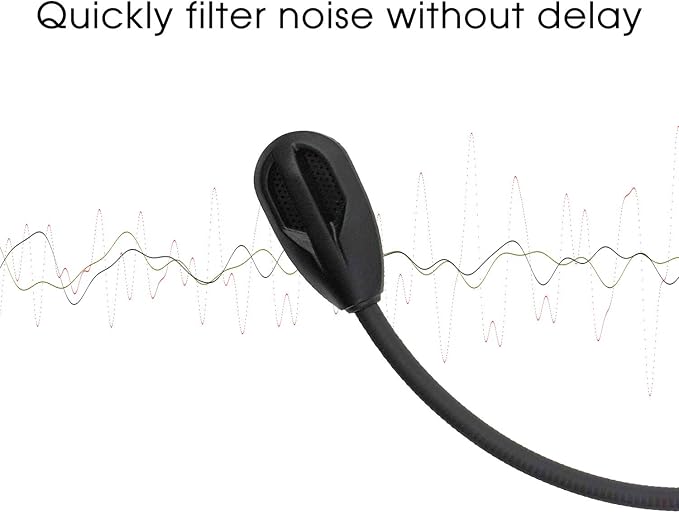 Detachable Microphone Mic Fits for Kingston HyperX Cloud Flight/Flight S for PS4 PS4 Pro Computer PC Gaming Headsets Noise Cancelling Replacement Mic 3.5mm Jack