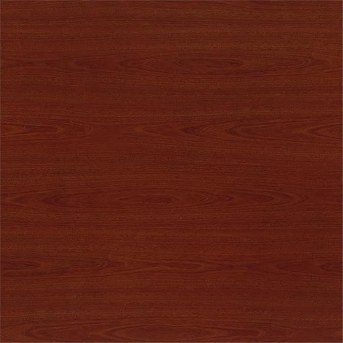 Series C 72" W Bow Front L-Shaped Desk with Return and Mobile Cabinet-Mahogany