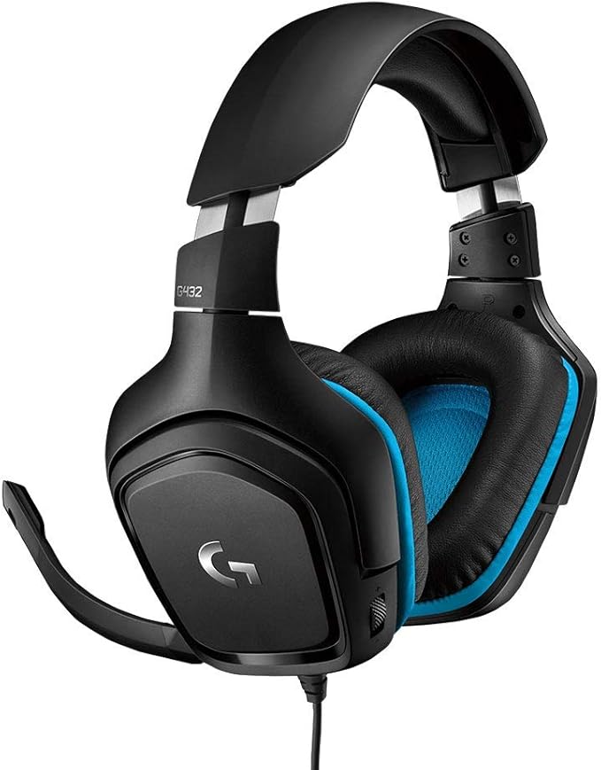 Logitech G432 Gaming Headset and G502 Hero Gaming Mouse Bundle