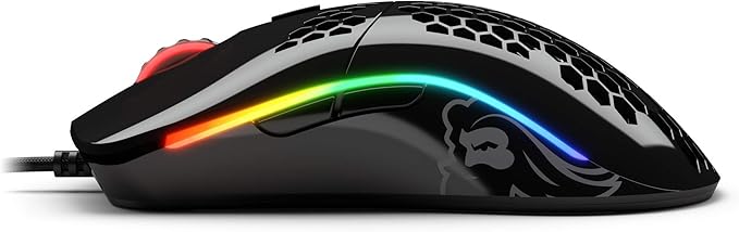 Glorious Model O- (Minus) Gaming Mouse, Glossy Black (RENEWED)