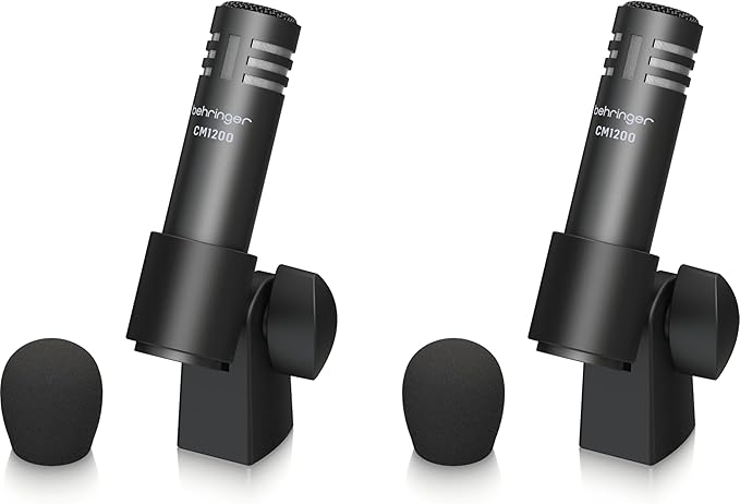 Behringer BC1200 Professional 7-Piece Drum Microphone Set for Studio and Live Applications