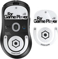 immoenuc Glass Mouse Skates for 2024 Logitech G PRO X Superlight 2 DEX Lightspeed Wireless Gaming Mouse Feet Pads Smooth Durable Game Mouse Accessories (White)