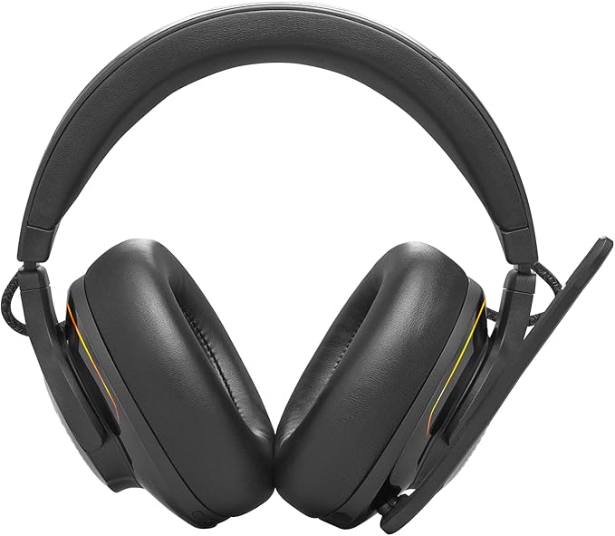 JBL Quantum 910 - Wireless Over-Ear Performance Gaming Headset with Head Tracking-Enhanced, Active Noise Cancelling and Bluetooth, JBL QuantumSPATIAL 360, Low Latency Wireless System (Black)