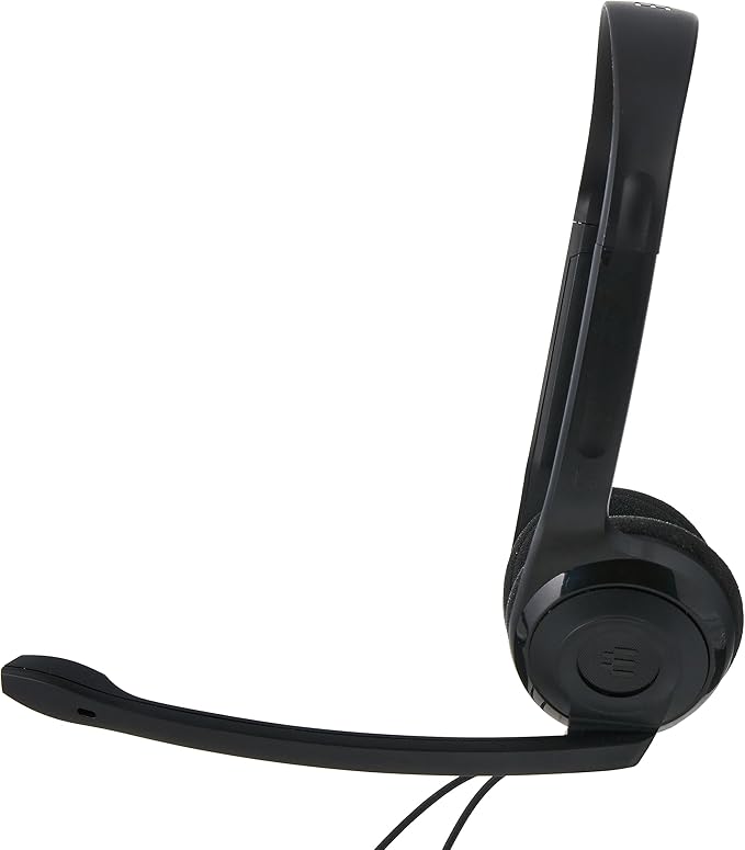 EPOS Sennheiser PC 5 Chat - Headset for Internet Communication, E-Learning and Gaming - Noise Cancelling Microphone, Casual Gaming Lightweight, high Comfort, Minimalistic, Black