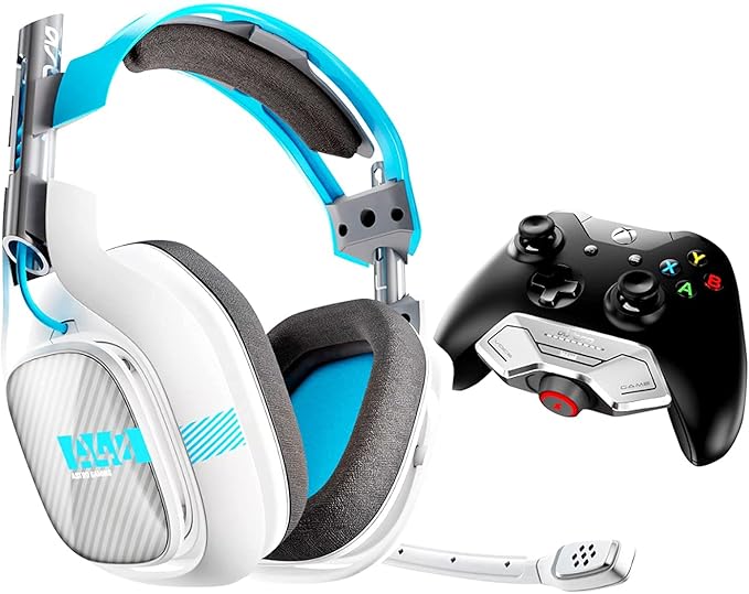 weishan Microphone Replacement for Astro A40 TR A40 Gaming Headset, Detachable Noise Cancellation White Mic with Foam Cover, Works on PS5 PS4 Xbox Series X/S