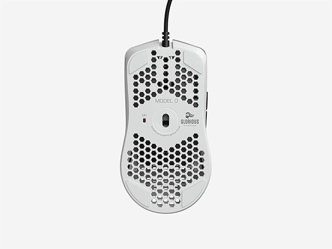 Glorious Model O Gaming Mouse, Glossy White (Renewed)