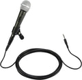 Amazon Basics Dynamic Vocal Microphone with Cable for Podcasting, Recording, Broadcasting, Live Performance, Karaoke, Cardioid Pattern