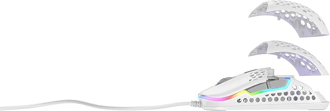 Xtrfy M42 RGB Ultra Light Gaming Mouse - White