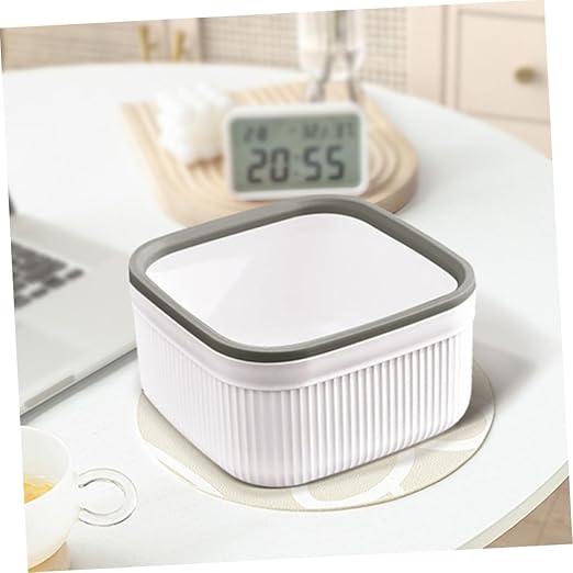 2pcs Mini Desktop Trash Can Open Rubbish Bin for Office Home Kitchen Slim Design Easy to Place Tabletop Stylish for Organizing Waste and Enhancing