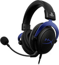 HyperX Cloud - Gaming Headset, PlayStation Official Licensed Product, for PS5 and PS4, Memory Foam Comfort, Noise-Cancelling mic, Durable Aluminum Frame (Renewed)