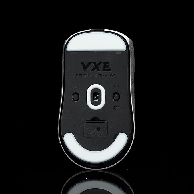 V2 Mouse feet for VGN VXE R1 | Smooth Glide | Rounded Edges | Anti-Dust | Pro Gamer Approved - 0.7mm Pure PTFE Gaming Upgrade Skates (2-Pack)