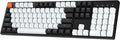 Keychron C2 Full Size 104 Keys USB Type-C Wired Mechanical Gaming Keyboard for Mac Layout, Gateron G Pro Red Switch/RGB Backlight/Double-Shot ABS keycaps Computer Keyboard for Windows Laptop PC