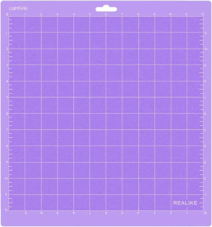 REALIKE 12X12 StrongGrip Cutting Mats for Silhouette Cameo 5/4/3/2/1(3 Mats) Gridded Adhesive Non-Slip Cut Mat for Crafts, Quilting, Sewing, Scrapbooking and All Arts