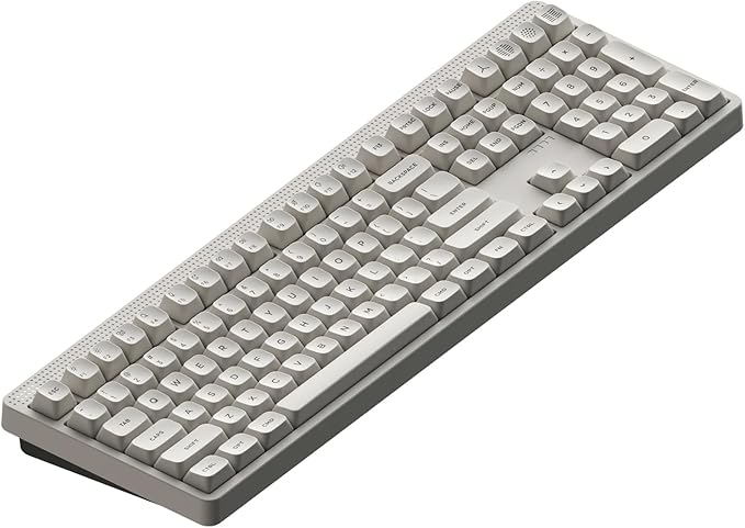 nuphy Node100 Wireless Mechanical Keyboard, Hot Swappable Custom Bluetooth Keyboard, 109 Keys Computer Gaming Keyboards, Supports Touch Gestures, PBT Keycaps, RGB Backlit, Bluetooth/2.4GHz/USB-C