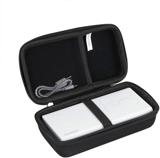 Hermitshell Hard Travel Case for ROMOSS 30000mAh / ROMOSS 40000mAh / 26800mAh 18W Fast Charger Sense 8+ / Sense 8P+ / SW30PS+ Portable Charger