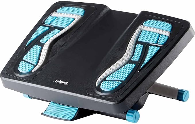 Fellowes Energizer Foot Support (8068001), Blue, Charcoal, Grey