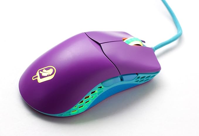 Ducky x MK Frozen Feather Lightweight RGB Gaming Mouse