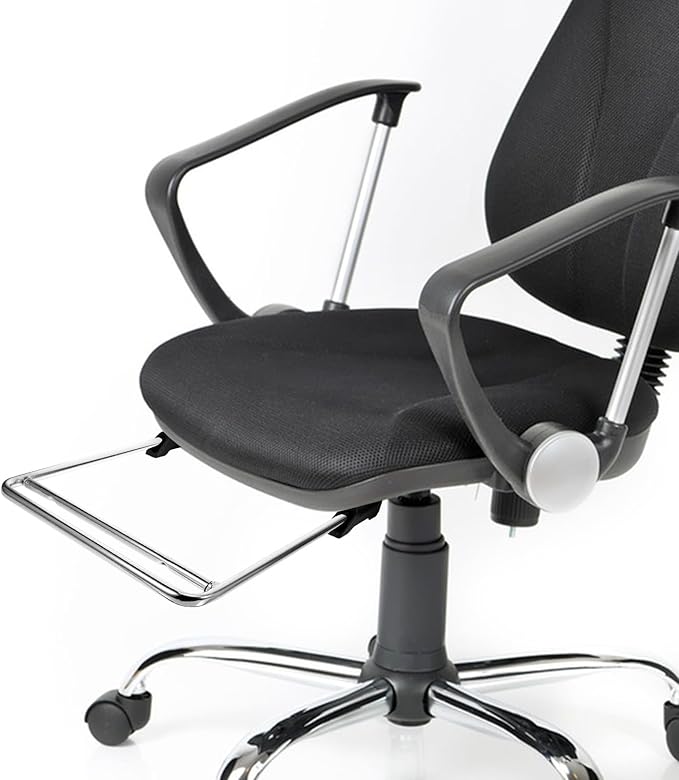 Generic Retractable Chair Footrest Footrest Chair Brackets Stainless Steel Replacement Easy to Use for Daily