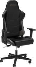 Respawn 110 Ergonomic Gaming Chair - Reclining Office Video Game Swivel Chair with Lumbar Support, Headrest, Heavy Duty, High Back, Racing Style Gaming Recliner Seat for Computer Gamer - Gray