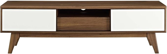 Modway Envision Mid-Century Modern Low 59 Inch TV Stand