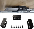 PIAOLGYI 3 Pcs Plastic Under Desk Laptop Holder Mount with Screw,Under Desk Laptop Mount Bracket,Add On Under Table Laptop/Keyboard Storage（3 Pcs）