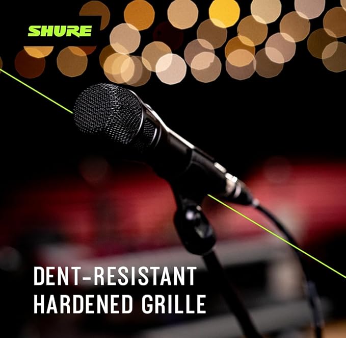 Shure Nexadyne 8/C - Professional Cardioid Dynamic Vocal Microphone with Dual-Engine Technology, Exceptional Signal Clarity, Reliability - for Live Performances and Studio Recordings