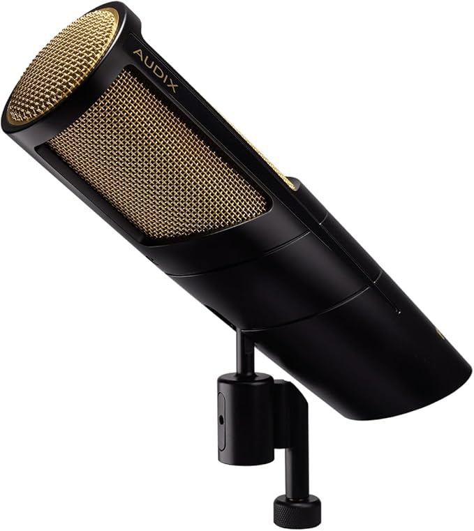 AUDIX PDX720 Large-Diaphragm Dynamic Microphone for Vocals and Broadcast - Black