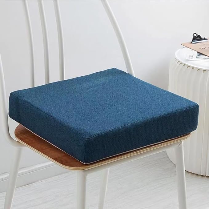 Cushions for Chairs 18x18x2inch Pain Relief Foam Seat Pad ，Thicken Breathable & Washable Cover,for Wheel Chair Car Seat,Office Chair