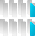 Adhesive Metal Plates for Magnetic Mounts, 1" x 3.15", 16 Pack Steel Strips with Adhesive Backing for Magnets on Non-Steel Vents