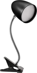 E ENERGETIC LIGHTING Clip on Light for Bed, Non-Dimmable Clip on Reading Light for Bed, 4000K Cool White, 3.5W 240 LM Desk lamp with clamp, Eye Protection, ETL Listed, Black