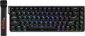 EPOMAKER Aula WIN68 HE Magnetic Keyboard with Adjustable Actuation, Hall Effect Switches, 65% Wired Compact Keyboard, 8000 Hz Polling Rate, Hot-Swappable (Black)