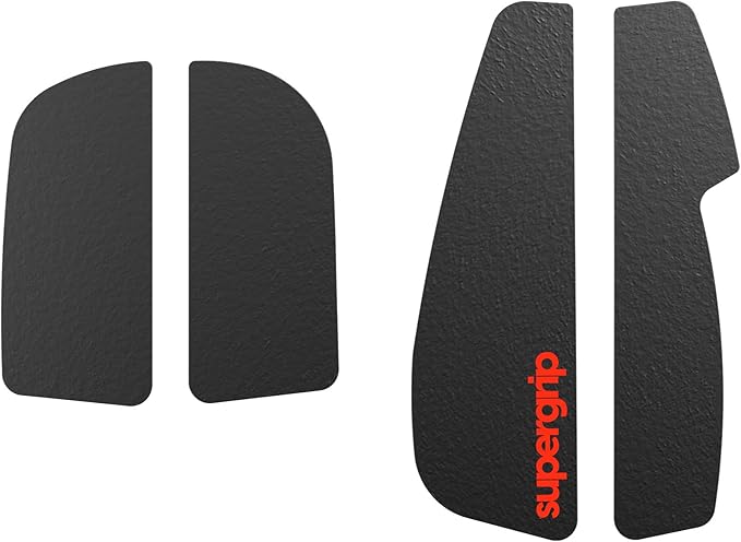 Pulsar Gaming Gears SUPERGRIP Griptape Set for X2F mini Sweat Absorbing High Performance Anti Slip 3M Adhesive no Residue Mouse Grip Tape Ultra-Thin 0.5mm (0.02in)