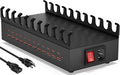 300W USB Charging Station, 24 Port Fast Charging Station for Multiple Devices, PD USB C Charger Block, Smart Power Delivery & Multi Protection for Laptop MacBook iPhone, iPad, Tablet, and More