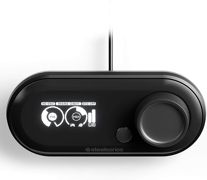 SteelSeries GameDAC - Certified Hi-Res gaming DAC and amp for Playstation 5, PS4 and PC