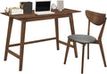 Walnut 2-Piece Writing Desk Set