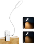 Honeywell Clip On Desk Lamp, Rechargeable Reading Light with Touch Control, Stepless Dimming, Portable Lamp for Desk, Bedside, Study