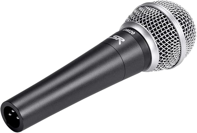 Monoprice Stage Right Series Dynamic Handheld Vocal Microphone (625906), Black