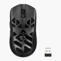 Redragon M997 Magnesium Alloy Wireless Gaming Mouse, Tri-Mode BT & 2.4GHz, Ultra Lightweight Ergonomic Mouse, 1000Hz, Rechargeable for PC Laptop, Starlight Black