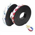 CHUNNIAO A&B Matched Magnetic Tapes with Adhesive 1/2" x 7' (2 Rolls,Total 14 Foot),Thickness 1/12" for Window Screen Replacement