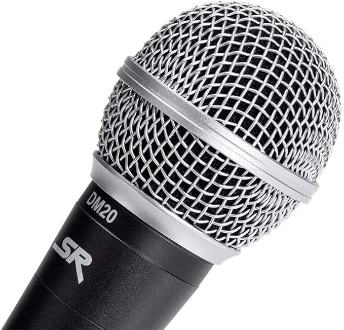 Monoprice Stage Right Series Dynamic Handheld Vocal Microphone (625906), Black