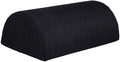 Foot Rest Cushion Under Desk at Office or Home, Ergonomic Memory Foam Footrest for Relieving Foot Sole, Foot Ankle, Shank (Black Non-Slip Cloth)