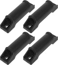 SEWACC 4pcs Footrest Sliders for Chair Replacement, Ergonomic Office Chair Footrest Pedal Sliders Attachment for Home Use