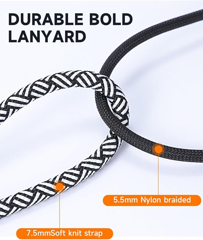 Crossbody Phone lanyard and wrist strap, Phone cable lanyard, Longth 48inch, C-C, 60W